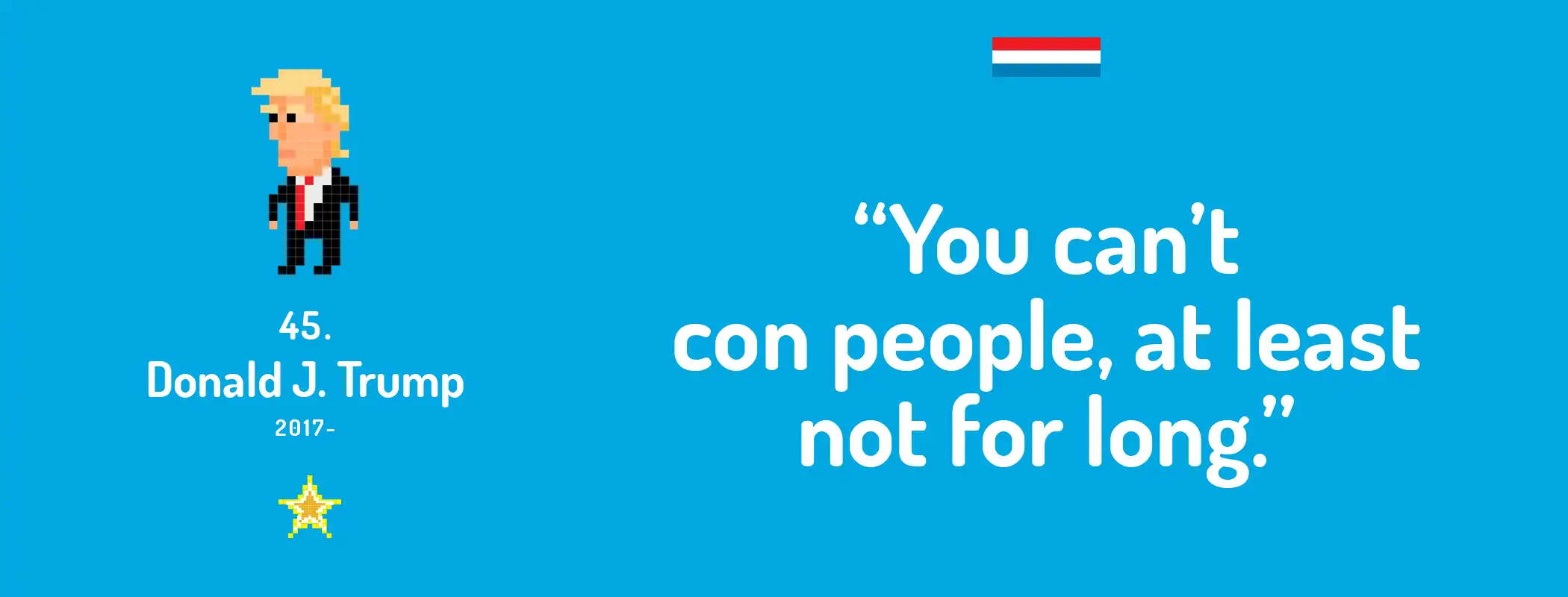 You can't con people, at least not for long.